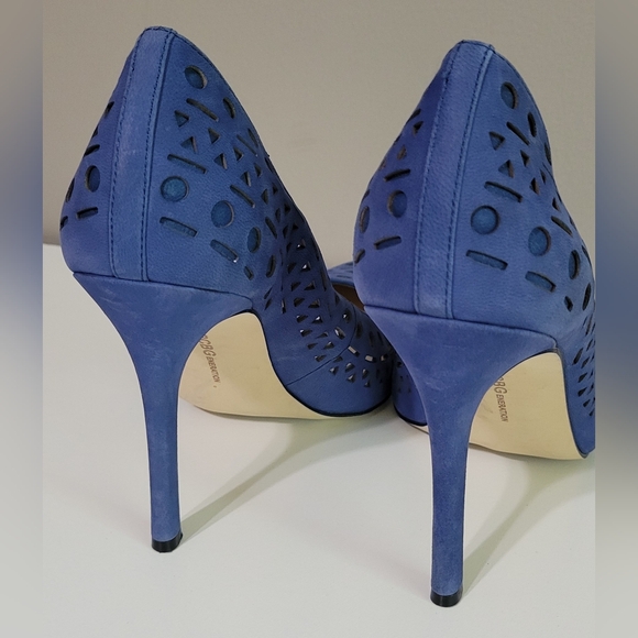 BCBGeneration Cut-Out Leather Heels - Picture 7 of 11